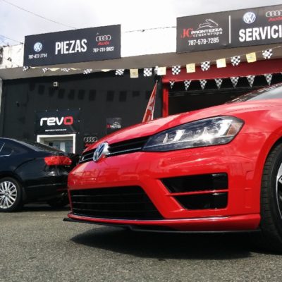 Red Volkswagen